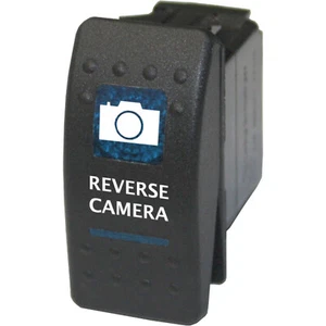 REVERSE CAMERA 580B Rocker Switch 12V ON OFF blue SPST 20A - Picture 1 of 1