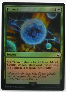 Farseek Magic the Gathering, MTG Doctor Who FOIL (0232) NM - Bild 1 von 2