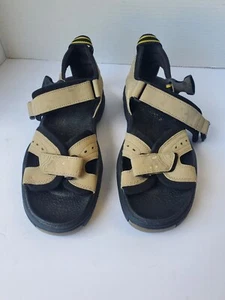 Dexter Golfsandalen hellbraun Sattel Größe 8M mit Kunststoffspikes - Bild 1 von 7