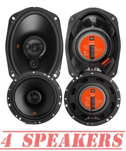 JBL Stage2 Series 6"x9" 420Watt 3-Way | 240Watt  6.5" 2-Way Coaxial Car Speakers - Picture 1 of 4