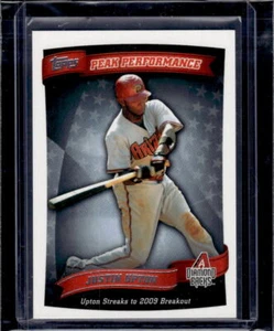 2010 Topps #PP-85 Justin Upton Peak Performance - Picture 1 of 2