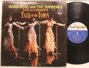 Diana Ross & The Supremes Lp Live At London’S Talk Of The Town On Motown - Vg+ T - Picture 1 of 1