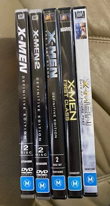 X-Men Trilogy, X-Men: First Class, X-Men: Days of Future 5 X DVD - Picture 1 of 6