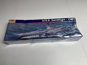 Revell Monogram U.S.S. Saratoga CV60 1:542 Scale 85-5025 NOS 1998: New & Sealed - Picture 1 of 7