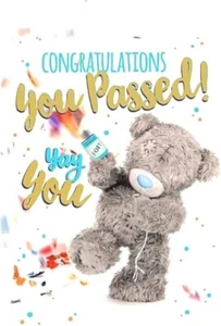 Me to You Congratulazioni Hai Passato Card Tatty Teddy Esami Prova di Guida - Foto 1 di 4