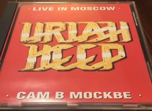 URIAH HEEP LIVE IN MOSCOW 1988 Rare Usa Pressing. CD Black Sabbath Purple Argent - Picture 1 of 9