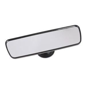 Rear View Mirror Glass Suction Cup Learner Driver Stick On Interior Wide CLI - Picture 1 of 12