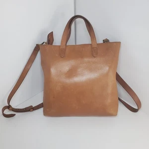 Bolso Bandolera de Cuero Madewell The Zip-Top Transport en Marrón Sillín Inglés - Imagen 1 de 7