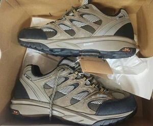 Brand New Hi-Tec 12 Med. Trail Blazer Low WP I Tan Boot Logic System Damage Box - Picture 1 of 9