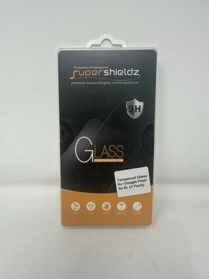 3x SuperShieldz Premium Tempered Glass Screen Protector for Google (Pixel 3a XL) - Image 1 of 2