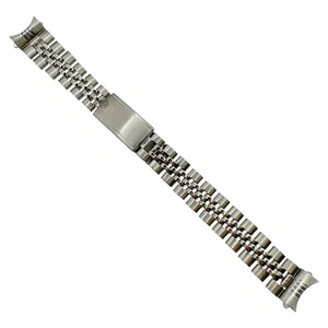 Rolex Jubilee Oval Bracelet 13mm Stainless Steel USA Watch Band - Picture 1 of 6