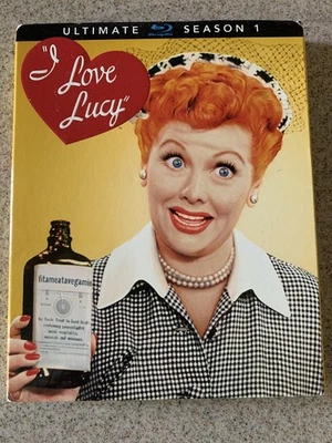 I Love Lucy: The Complete First Season (Blu-ray Disc, 2014) VG w/ Slipcover Foto 1 de 4