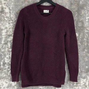 LA Hearts Sz XS Thick Knit Pullover Zipper Sided Sweater Long Warm Cozy - Picture 1 of 9