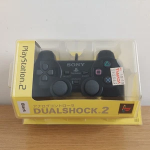Controller DualShock ufficiale Sony Playstation 2 nero sigillato in fabbrica SCPH-10010 - Foto 1 di 10