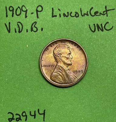 1909-P VDB Lincoln Cent / Penny 1c Uncirculated - Image 1 of 3