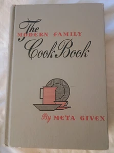 The Modern Family Cook Book by Meta Given 1961 HC - Picture 1 of 22