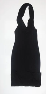 Minuet Petite Black Sleeveless Halter Dress, Size 12 - Picture 1 of 12