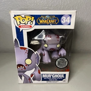 Funko Pop! World Of Warcraft MUR'GHOUL #34 BlizzCon 2014 Murloc Variant Figure - Picture 1 of 14