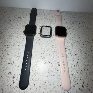 Apple Watch Lot Bundle Series 5 & SE Tested Working Includes Free Case CHARITY - Photo 1 sur 21