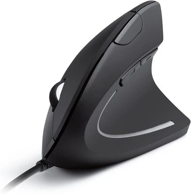 Anker 2.4G Wireless Vertical Ergonomic Optical Mouse 5 Buttons 800/1200/1600 DPI - Image 1 of 4