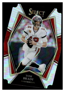 2021 Select Prizm Die Cut 101 Tom Brady Tampa Bay Buccaneers football card - Picture 1 of 2