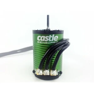 Castle Creations 1/10 4-Pole Sensored Brushless Motor, 1410-3800Kv: 4mm Bullet - Picture 1 of 1