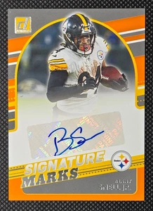 2021 Panini Donruss Football Signature Marks Benny Snell Jr. #SM37 Steelers - Picture 1 of 2