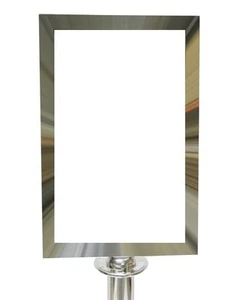 Cornice Insegna TAGLIA 11" x 17" Ritratto a Specchio VIP CROWD CONTROL - Foto 1 di 4