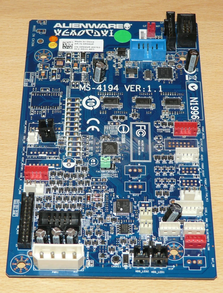 Neuf D'Origine DELL ALIENWARE AURORA R2 FX Maître Contrôle Board MS-4194 P0GVP - Photo 1/1