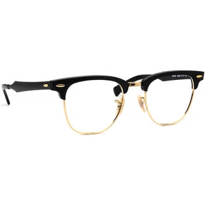 Ray-Ban Sunglasses Frame Only RB 3507 136/N5 Black/Gold Square Italy 51 mm - Picture 1 of 6