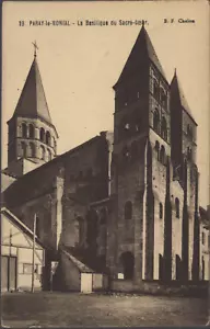 PARAY le MONIAL 71 la Basilique du Sacré Cœur CPA Éditions B.F Chalons 1920-1930 - Imagen 1 de 2