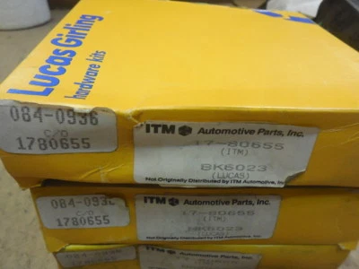 Kit de herrajes de freno de tambor trasero #084-0936 para Dodge Plymouth 79-91 H72 Foto 1 de 2