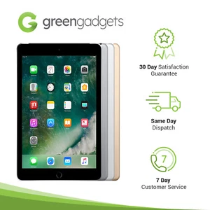 Apple iPad 5th Gen (2017) 9.7" A9 32GB 128GB Silver Gold Space Grey - Excellent - Picture 1 of 27