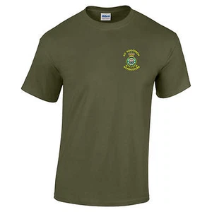 T-shirt UFFICIALE RAF 617 Squadron (Dambusters) ricamata 100% cotone - Foto 1 di 12