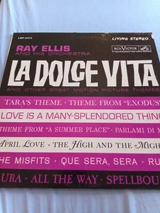 Ray Ellis La Dolce Vita Record Album Vinyl LP RCA LPM-2410 - Picture 1 of 2