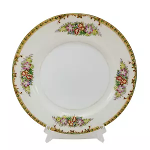 Plato de Cena Floral Diamante Pintado a Mano Hecho en JAPÓN 9.25" - Imagen 1 de 9