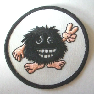 Grog?  PEACE  sew on embroidered patch - Picture 1 of 3