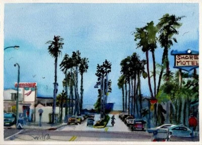 South Seaward : SandraWatercolors™ California : Signed Limited Edition Print - Image 1 of 2