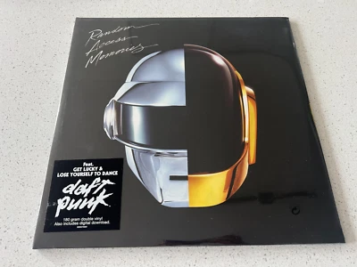 DAFT PUNK - Random Access Memories 180 Gram Vinyl Double LP Record NEW SEALED - Image 1 of 4
