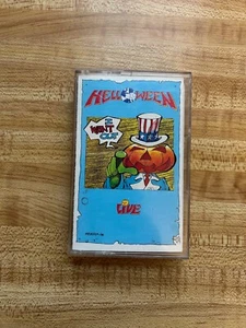 Helloween: I Want Out Live 1989 BMG/Noise Original Cassette Tape VG Metal  - Picture 1 of 2