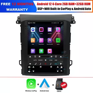 9.7" Android 13 Car Stereo FM DAB Radio GPS Nav For Subaru Forester XV 2018-2021 - Picture 1 of 19