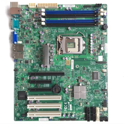 Supermicro X9SCA-F single-channel for workstation server CPU C204 1155 pin - Image 1 of 2