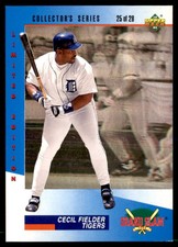 1992 Upper Deck Denny's Grand Slam Holograms Cecil Fielder Detroit Tigers #96