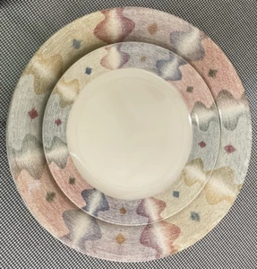 Corelle Mirage Plates - 6 Dinner, 4 Bread (Total 10 Plates *10*) EXCELLENT! U5 - Picture 1 of 2