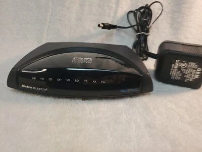 CREATIVE Modem BLASTER V.92        w/ AC Power Adapter  Working Condition - Image 1 of 4