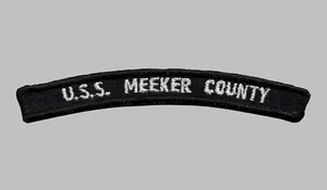 US Navy LST-980 USS Meeker County Tank Landing Ship UIM Shoulder Rocker Tab - Picture 1 of 1