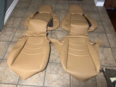 PORSCHE 968 911 951 993 84-96 UPHOLSTERY SEAT KIT SET LEATHER CASHMERE NEW - Image 1 of 4