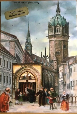 BRÜCK&SOHN # Adventskalender # Kunstverlag Brück & Sohn 2772 WITTENBERG Luther Reformation