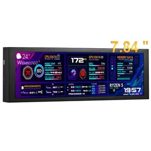 7.84" 1280x400 Portable mini LCD Monitor IPS Secondary Screen Computer Display - Picture 1 of 15