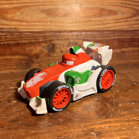 Mattel Disney Pixar Cars 2 Shake N Go Racer Francesco Bernoulli Fisher Price Cover